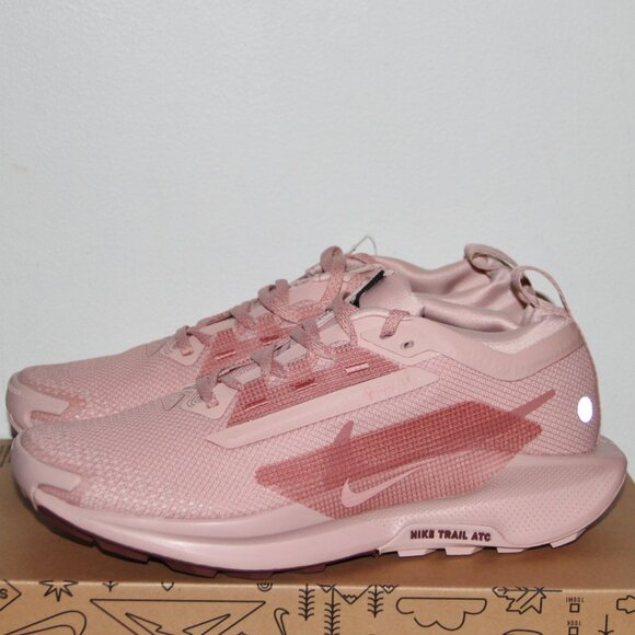 Nike Pegasus Trail 5 Gore-Tex Running Shoes Womens 8 9 Pink Oxford GTX - Picture 2 of 6